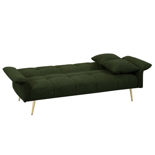 Belvoir Futon Sofa – 2-Seater - Emerald