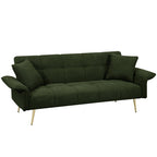 Belvoir Futon Sofa – 2-Seater - Emerald