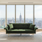 Belvoir Futon Sofa – 2-Seater - Emerald